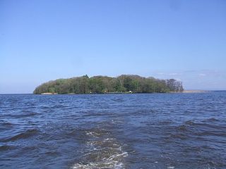 Coney Island, Lough Neagh Island in Lough Neagh, Northern Ireland