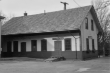 Contoocook Railroad Depot after renovations completed in 2005 Contoocook Railroad Depot.png