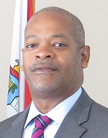 Current Minister of Justice Cornelius De Weever Cornelius de Weever.jpg