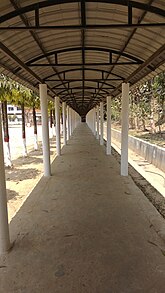 The corridor inside the campus Corridor of CCPC.jpg