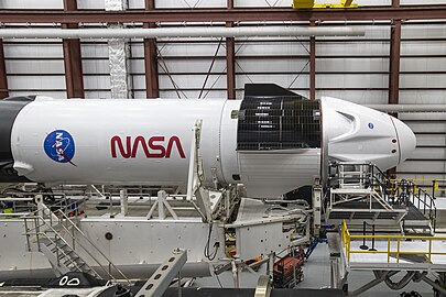 Resilience mated to Falcon 9 for Crew-1