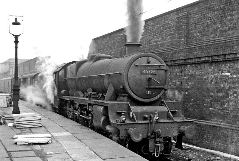 File:Crewe with Stanier 'Jubilee' 4-6-0 on Up parcels train geograph-2739268-by-Ben-Brooksbank.jpg