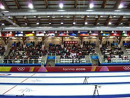 Il Palaghiaccio durante i XX Giochi olimpici invernali e XXIII Universiade invernale nel 2006 e nel 2007.