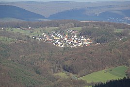 Dörnsteinbach seen from the Hahnenkamm