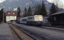 Bahnhof Oberammergau (1992)
