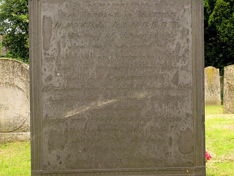 File:Daniel Lambert grave (detail).jpg