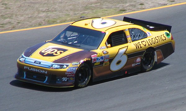 Ragan racing during the 2011 Toyota/Save Mart 350