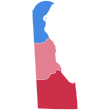 Ergebnisse der Präsidentschaftswahlen in Delaware 2004.svg