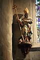 Dinan (22) Basilique Saint-Sauveur - Intérieur - Statue de Saint-Nicolas.jpg