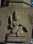Chola stone art 10th century - Hindu god Vishnu in Chokkanathaswamy Temple
