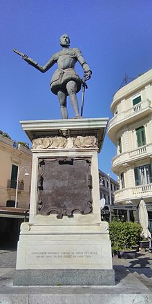 Statue of Don John of Austria, hero of Lepanto