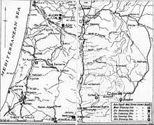 Downes Map 20 Desert Mounted Corps medical situation 27-28 September 1918 Downes Map 20.jpeg