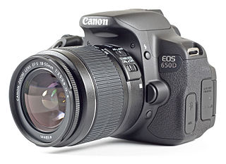 <span class="mw-page-title-main">Canon EOS 650D</span> 2012 digital camera