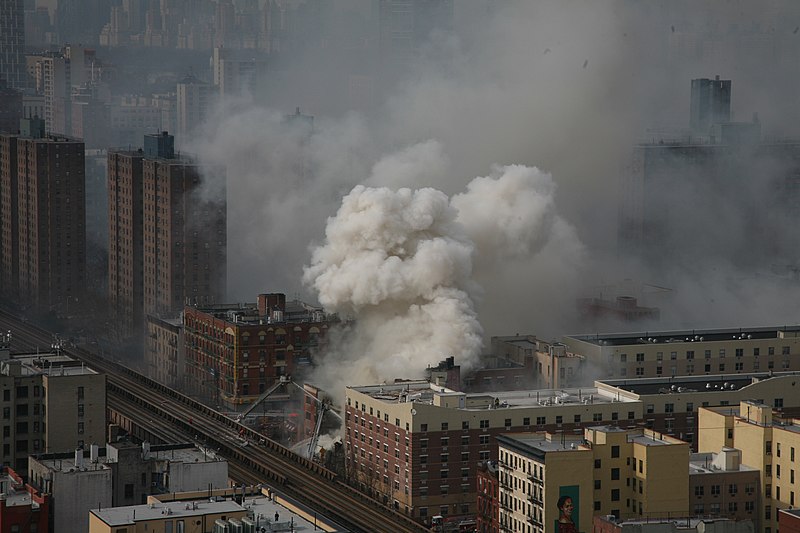 File:East Harlem apartment explosion aerial view.jpg