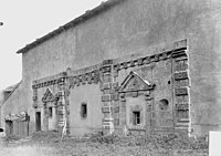 Façade de l'église.