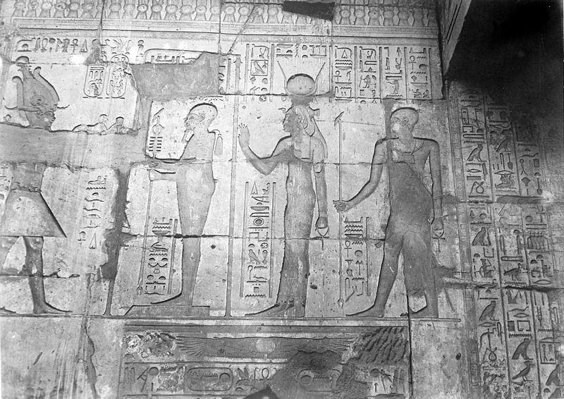 File:Egyptian Ptah wall carvings Wellcome M0002877.jpg