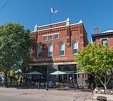 Gemut Biergarten brewery and restaurant, in the former Engine House No. 12 Engine House No. 12 in 2021 01.jpg