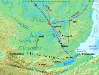 <span class="mw-page-title-main">Spanish conquest of Petén</span> Final stage of the conquest of Guatemala