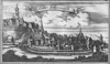 Copper engraving of the Hohenwart monastery by Johann Ulrich Kraus from the "Churbaierischen Atlas" by Anton Wilhelm Ertl, 1687