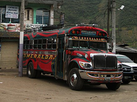 Chicken Bus, Guatemala