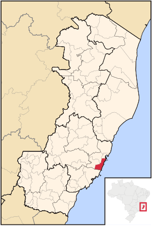 Localização de Vila Velha