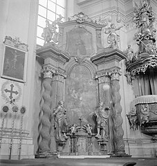 Oltář Sedmibolestné Panny Marie – původní stav