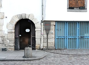 Panneau Histoire de Paris devant l'hôtel.