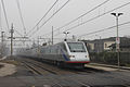 ETR.470-03 delle Ferrovie Federali Svizzere in transito presso la stazione di Carimate