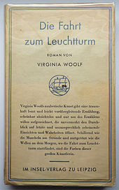 Umschlag der deutschen Erstausgabe, Insel, Leipzig 1931