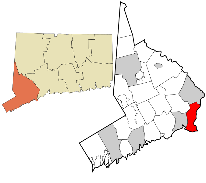 File:Fairfield County Connecticut incorporated and unincorporated areas Stratford highlighted.svg