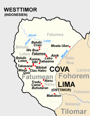 The Suco Fatumea is located in the north of the Fatumean administrative office.  The place is in the southwest of the Sucos.