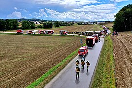 Feuerwehr Großübung bei Mengkofen