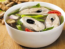 A bowl of fish sinigang Fish sinigang.jpg