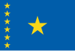 DRC flag in use under Laurent Kabila