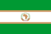 Flag of the Organization of African Unity (1970–2002); Flag of the African Union (2004–2010).svg