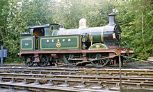 No. 263 at Sheffield Park, Bluebell Railway 11 October 1992.
