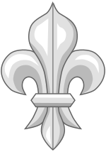 File:Fleur de lys (argent).svg