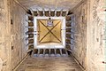 Interior del campanario de Giotto en Florencia, Italia.
