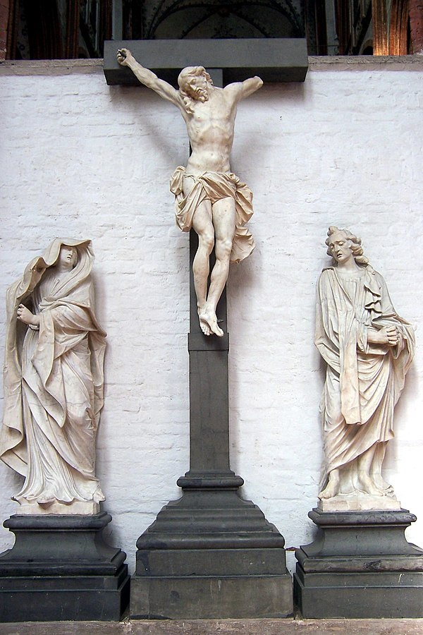 Crucifixion (fragment) of the High Altar of St. Mary's Church, Lübeck