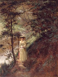 The Letter (McCubbin), 1884