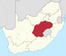Free State in South Africa.svg