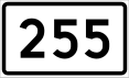 County Road 255 қалқаны