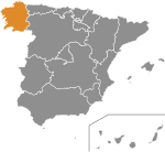 Galícia espanya.svg'ye saygı duyar