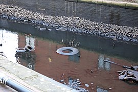 Gas Street drained W&B Canal 73