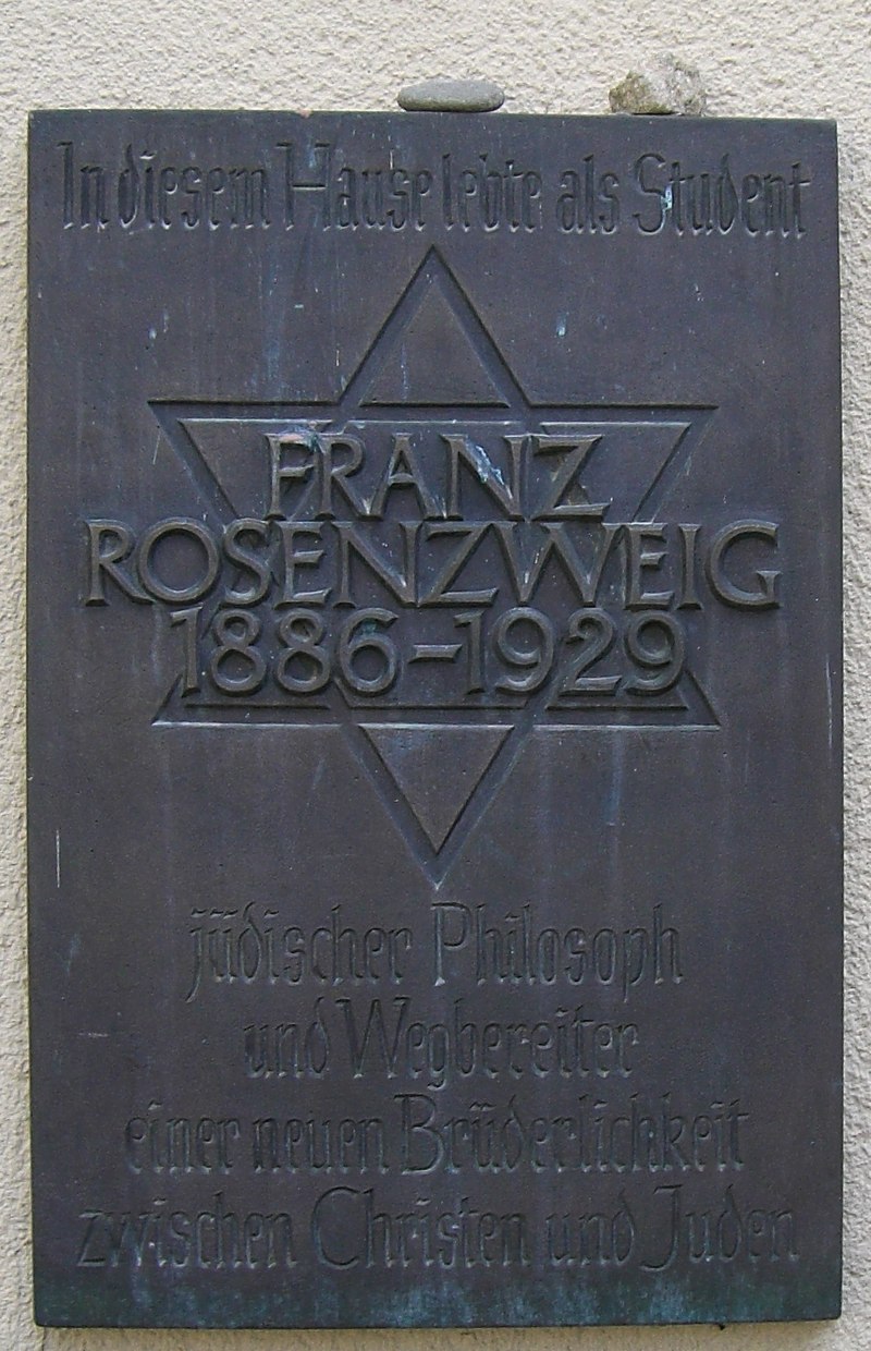 Franz Rosenzweig 800px-Gedenktafel_Franz_Rosenzweig_1886-1929_Freiburg_Breisgau