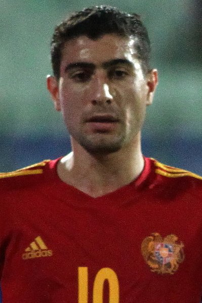 Ghazaryan with Armenia in 2012