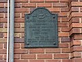 A.V. Wood Gymnasium plaque