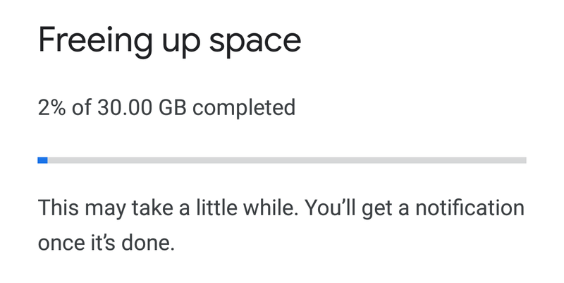 File:Google Photos freeing up phone space (October 2020) 02.png