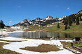 Blick über den Gräppelensee nach Westen