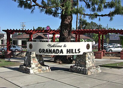 How to get to Granada Hills, La with public transit - About the place